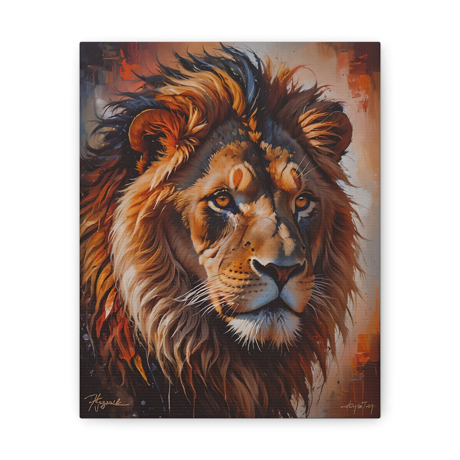 Lion Wall Art Canvas