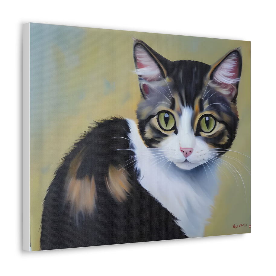 Canvas Cat Wall Art