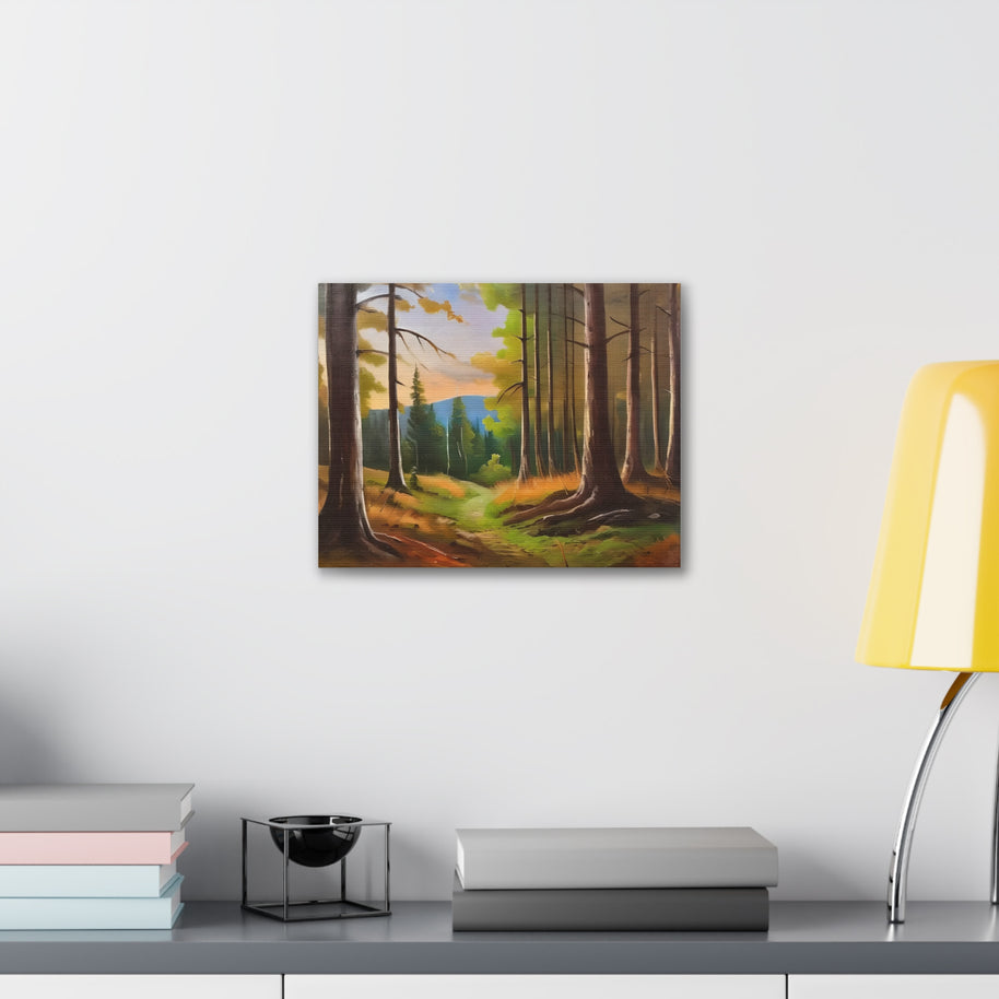 Canvas Wall Art with Trees