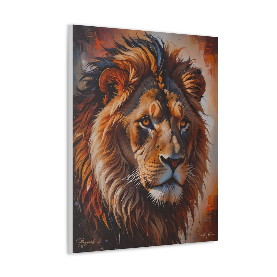 Lion Wall Art Canvas