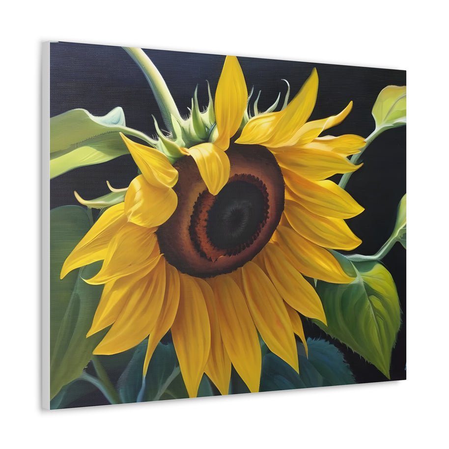 Canvas Sunflower Wall Art