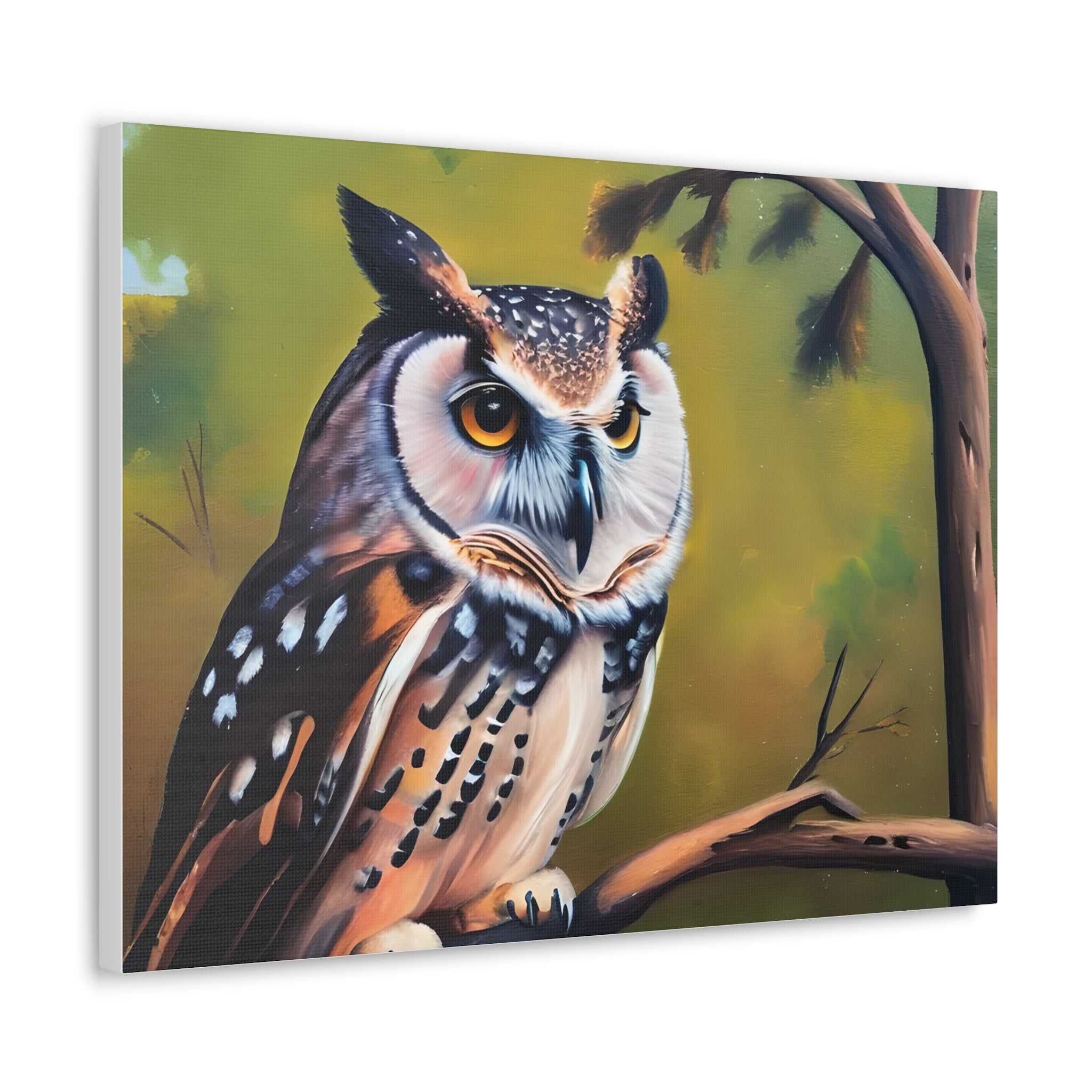 Owl Canvas Wall Art