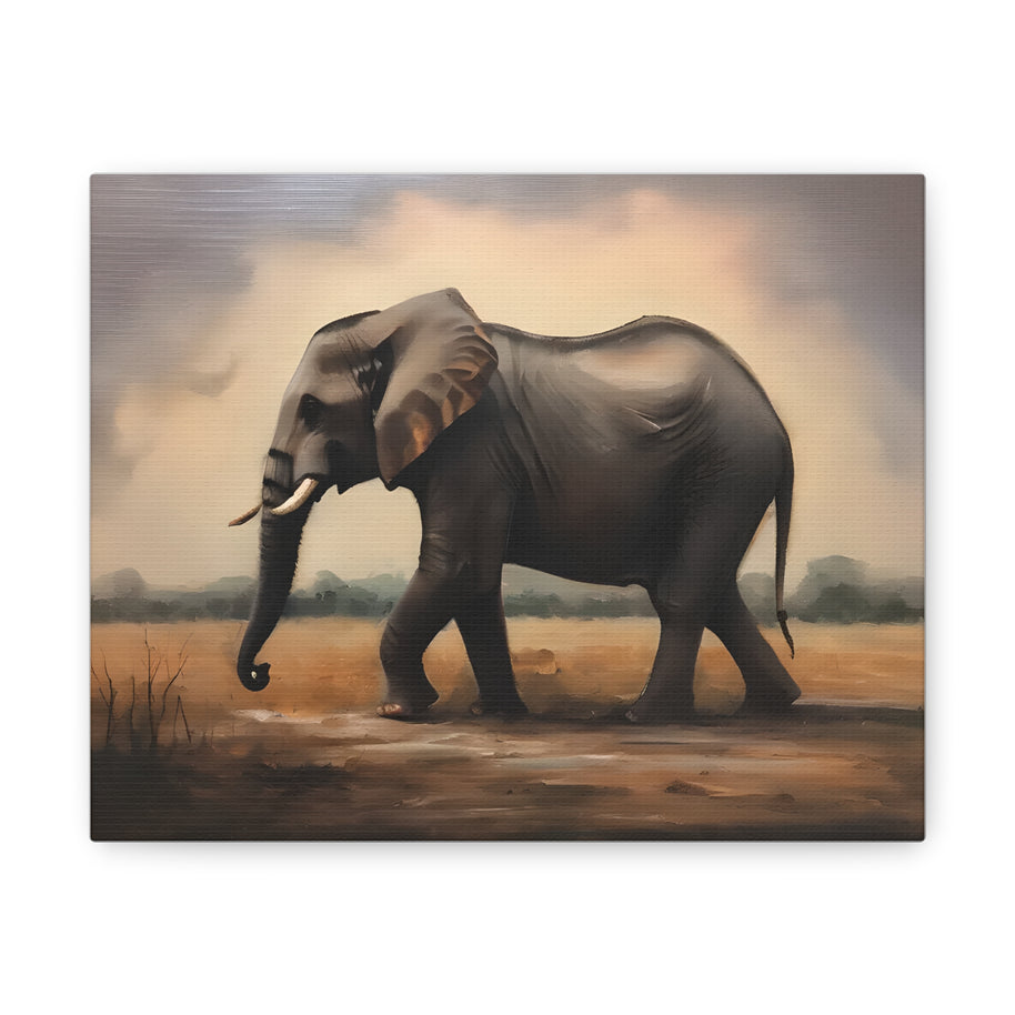 Elephant Canvas Wall Art