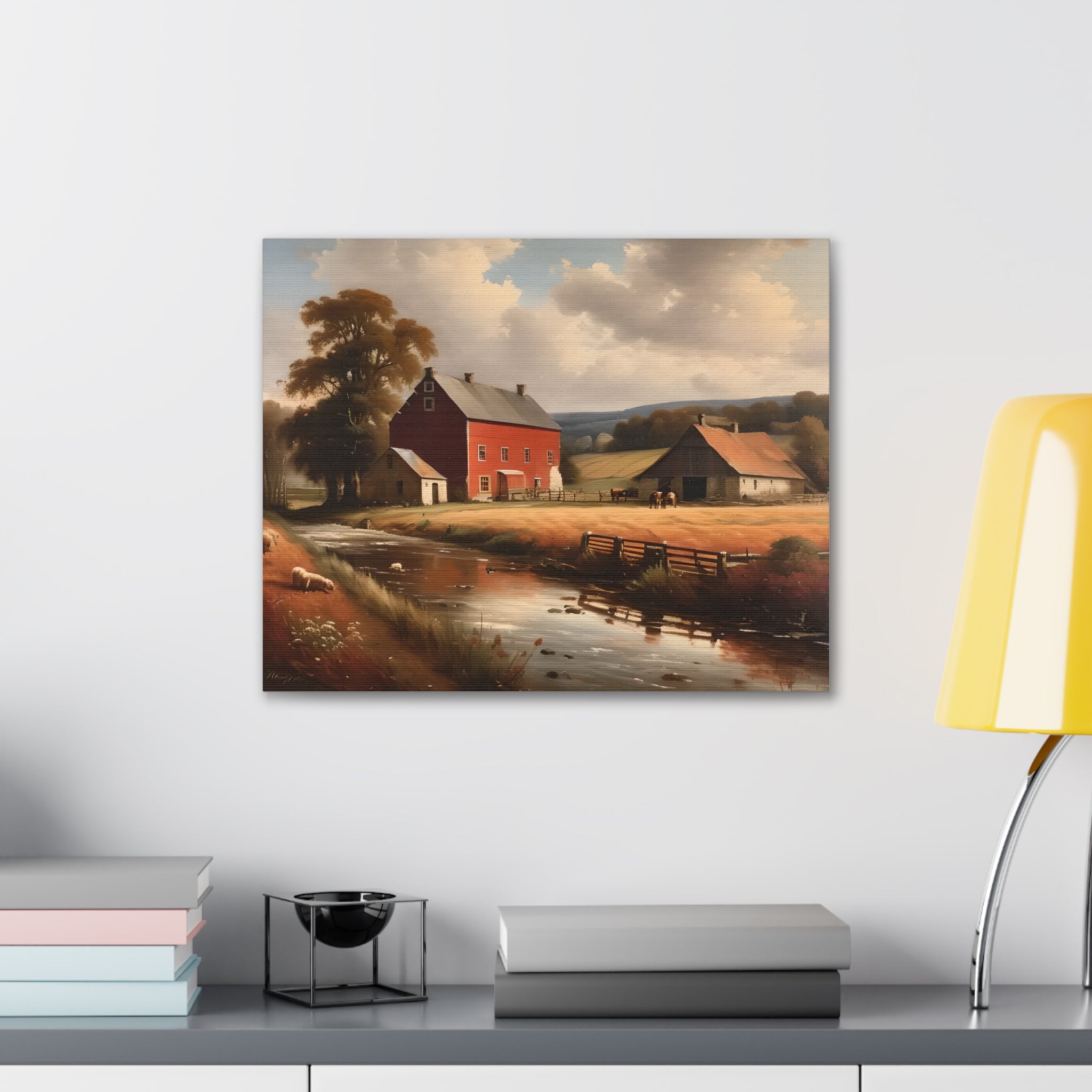 Farm Canvas Wall Art