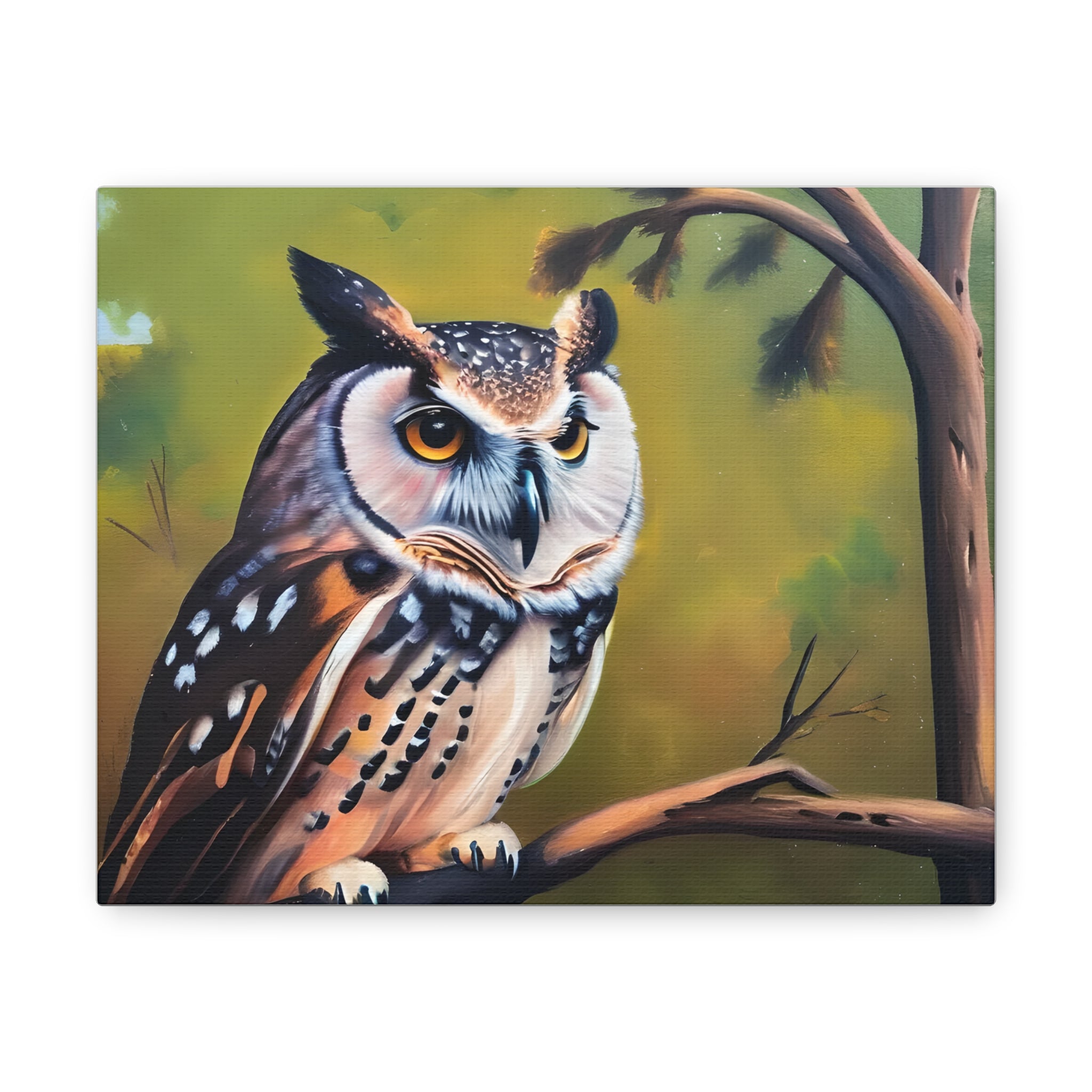 Owl Canvas Wall Art