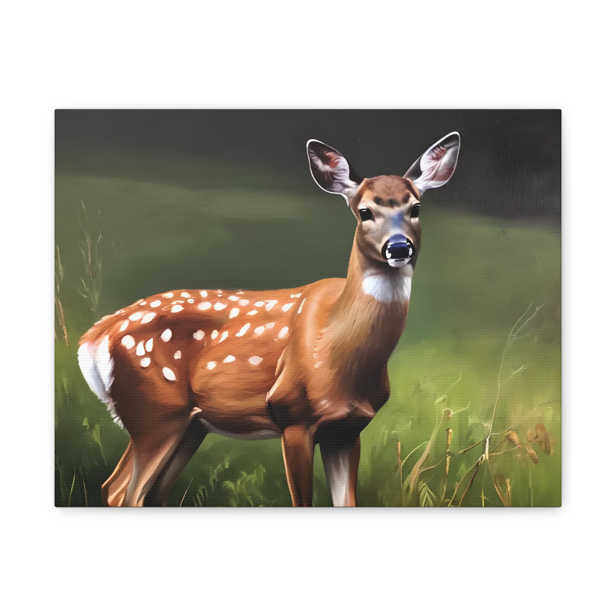 Deer Canvas Wall Art