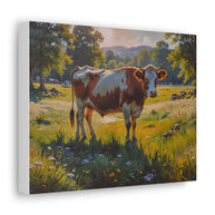 Cow Canvas Wall Art