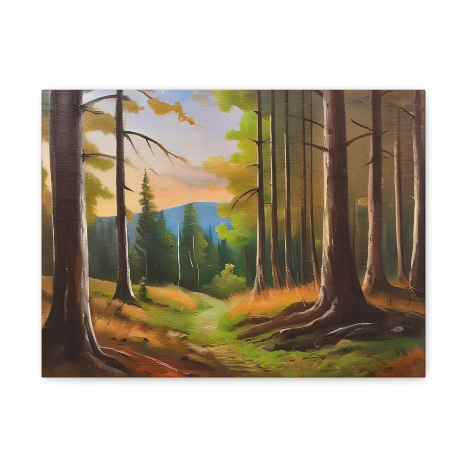 Canvas Wall Art with Trees