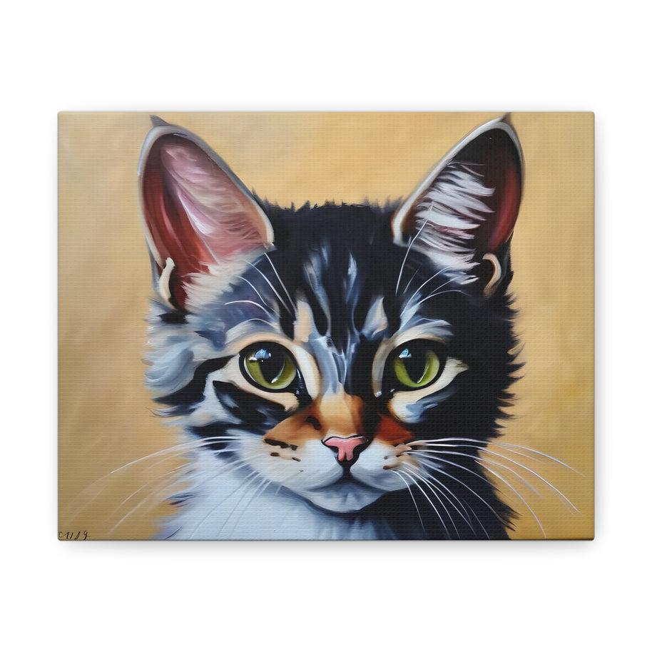 Cat Wall Art Canvas