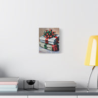 Christmas Canvas Wall Art Christmas gifts with bows