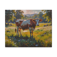 Cow Canvas Wall Art