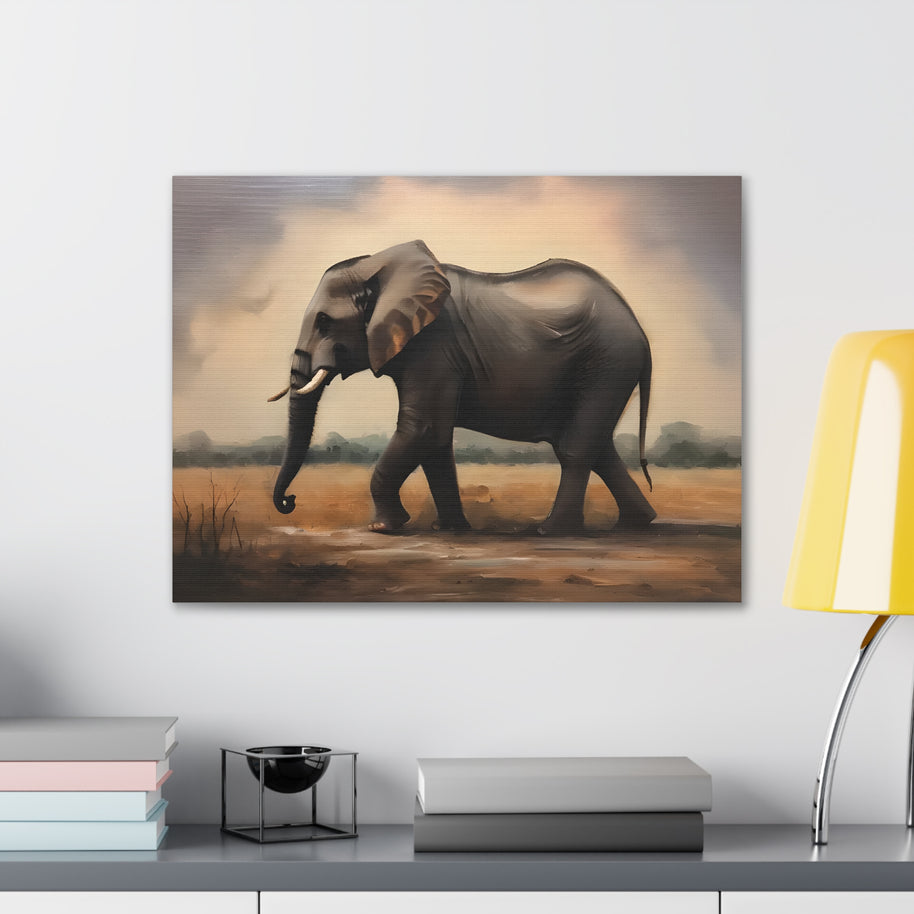 Elephant Canvas Wall Art