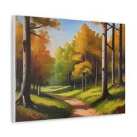 Canvas Forest Wall Art