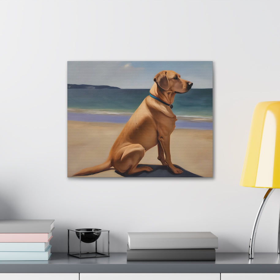 Dog Canvas Wall Art