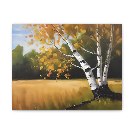 Birch Tree Canvas Wall Art