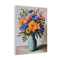 Flowers on Canvas Wall Art