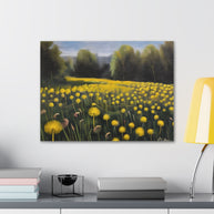 Dandelion Canvas Wall Art